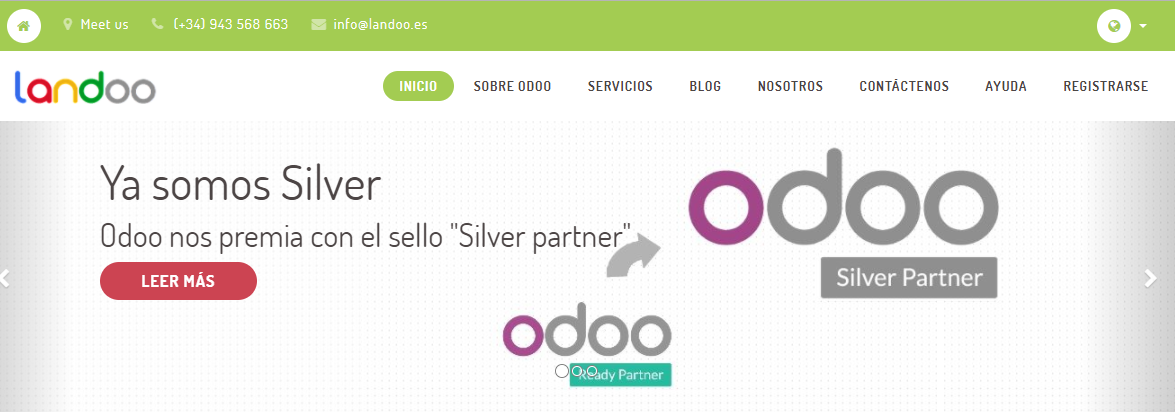 Landoo, silver partner de Odoo